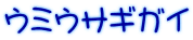 ウミウサギガイ