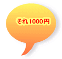 それ1000円