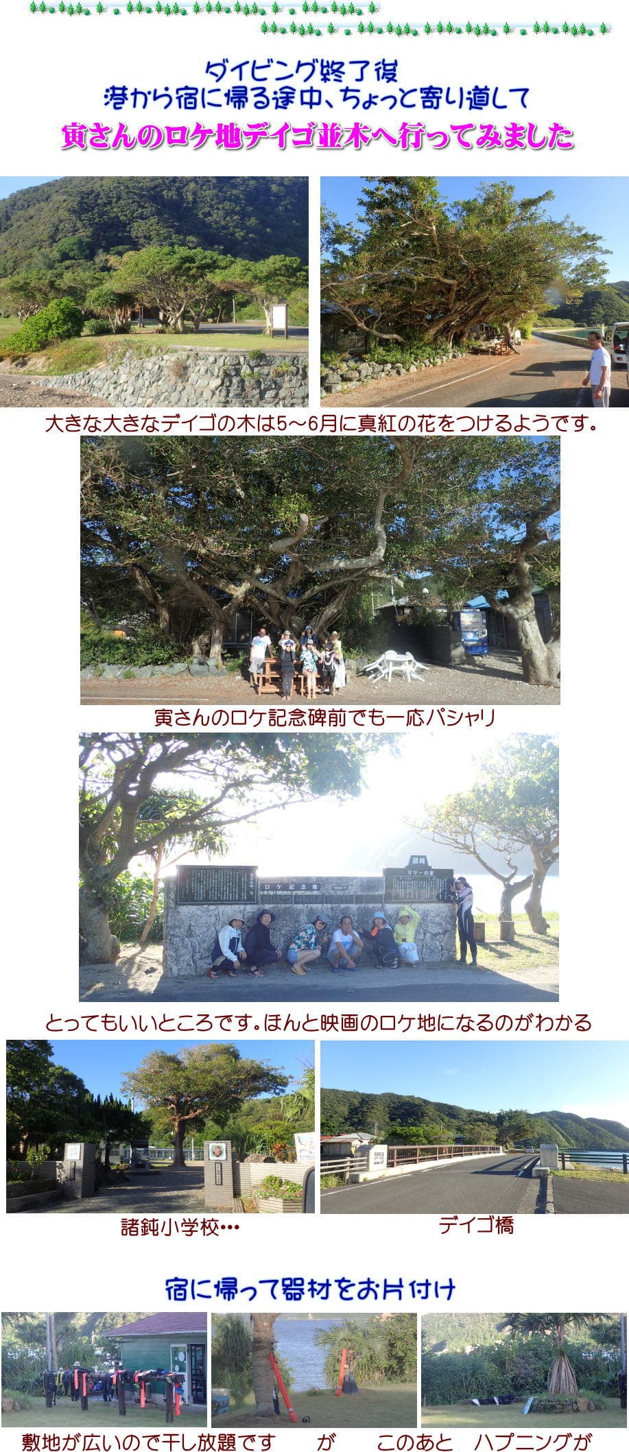 奄美大島・加計呂麻ダイビングツアー