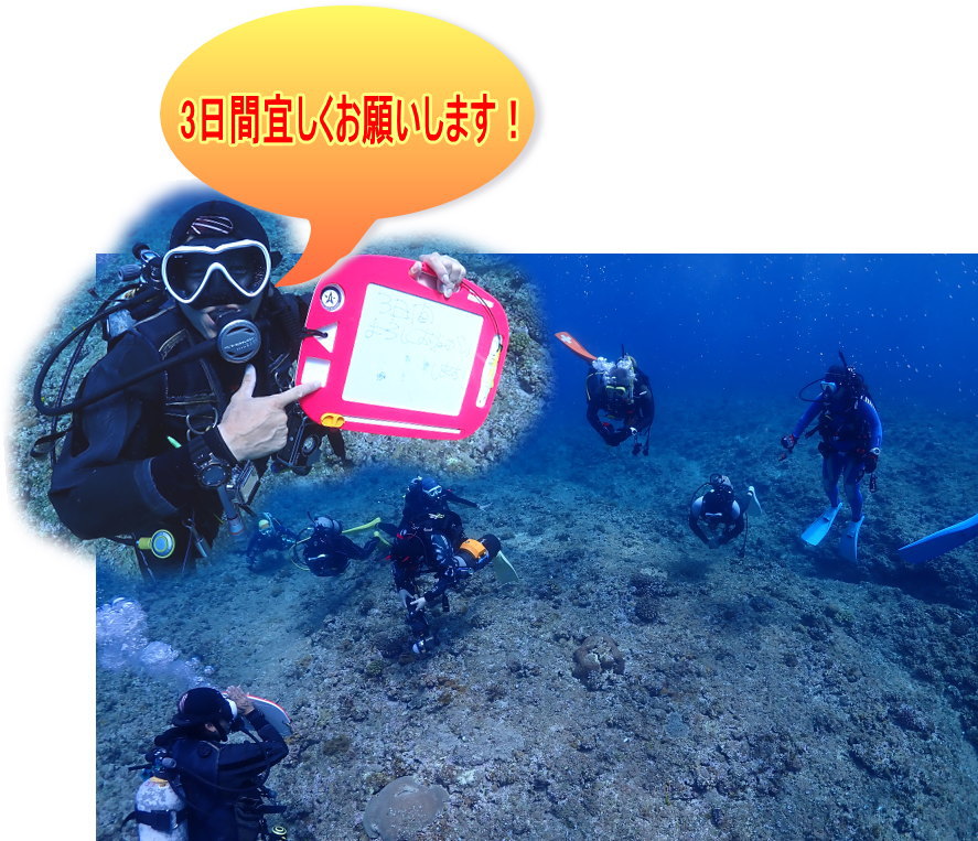 久米島ダイビング